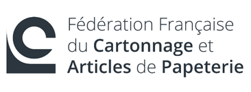 logo de la fédération française du cartonnage et articles de papeterie